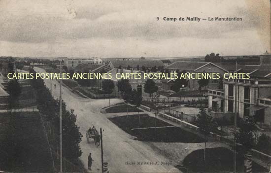 Cartes postales anciennes > CARTES POSTALES > carte postale ancienne > cartes-postales-ancienne.com Grand est Aube Mailly Le Camp