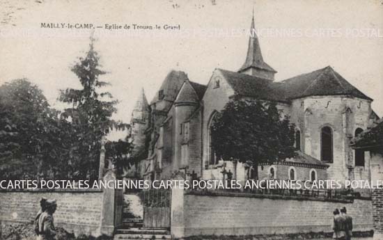 Cartes postales anciennes > CARTES POSTALES > carte postale ancienne > cartes-postales-ancienne.com Grand est Aube Mailly Le Camp