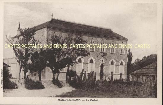 Cartes postales anciennes > CARTES POSTALES > carte postale ancienne > cartes-postales-ancienne.com Aube  Mailly Le Camp