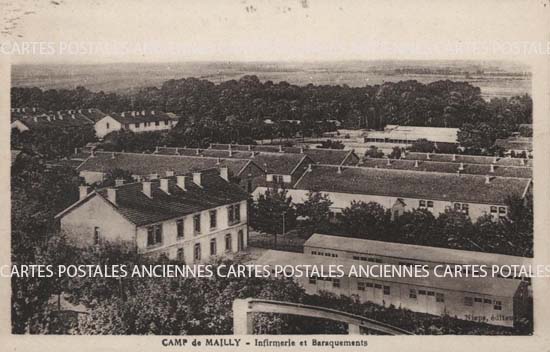 Cartes postales anciennes > CARTES POSTALES > carte postale ancienne > cartes-postales-ancienne.com Grand est Aube Mailly Le Camp