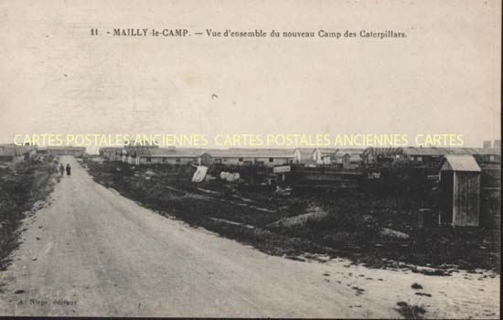 Cartes postales anciennes > CARTES POSTALES > carte postale ancienne > cartes-postales-ancienne.com Aube  Mailly Le Camp