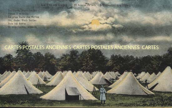 Cartes postales anciennes > CARTES POSTALES > carte postale ancienne > cartes-postales-ancienne.com Aube  Mailly Le Camp
