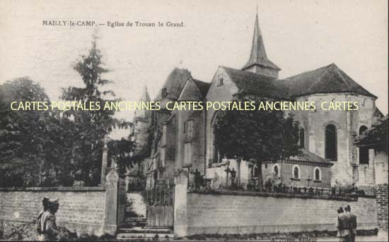 Cartes postales anciennes > CARTES POSTALES > carte postale ancienne > cartes-postales-ancienne.com Aube  Mailly Le Camp