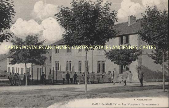 Cartes postales anciennes > CARTES POSTALES > carte postale ancienne > cartes-postales-ancienne.com Grand est Aube Mailly Le Camp