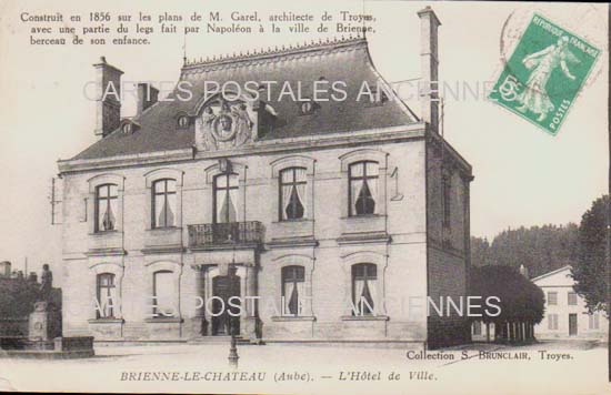 Cartes postales anciennes > CARTES POSTALES > carte postale ancienne > cartes-postales-ancienne.com Aube  Brienne Le Chateau