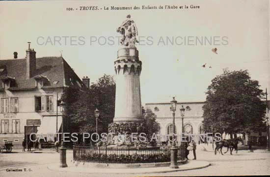 Cartes postales anciennes > CARTES POSTALES > carte postale ancienne > cartes-postales-ancienne.com Grand est Aube Troyes