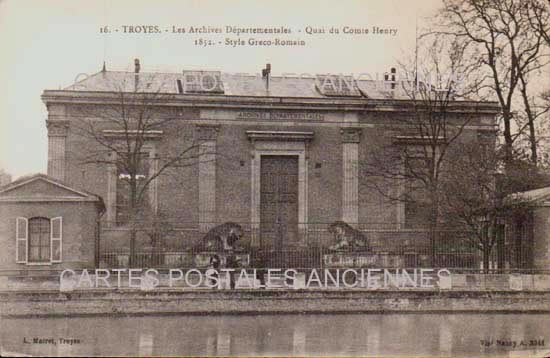 Cartes postales anciennes > CARTES POSTALES > carte postale ancienne > cartes-postales-ancienne.com Grand est Aube Troyes
