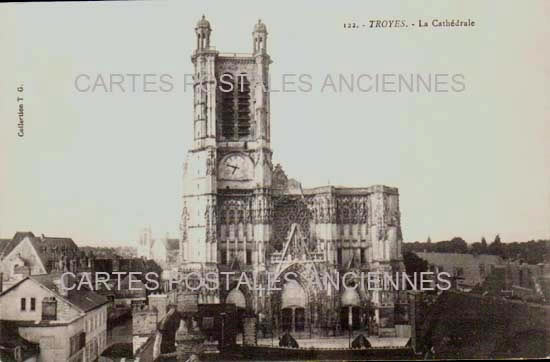 Cartes postales anciennes > CARTES POSTALES > carte postale ancienne > cartes-postales-ancienne.com Grand est Aube Troyes