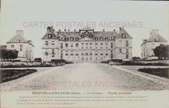 Cartes postales anciennes > CARTES POSTALES > carte postale ancienne > cartes-postales-ancienne.com Grand est Aube Brienne Le Chateau