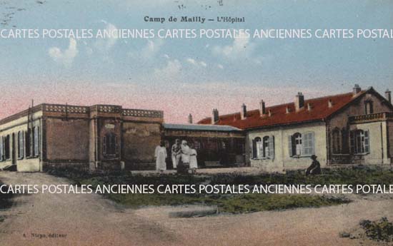 Cartes postales anciennes > CARTES POSTALES > carte postale ancienne > cartes-postales-ancienne.com Grand est Aube Mailly Le Camp