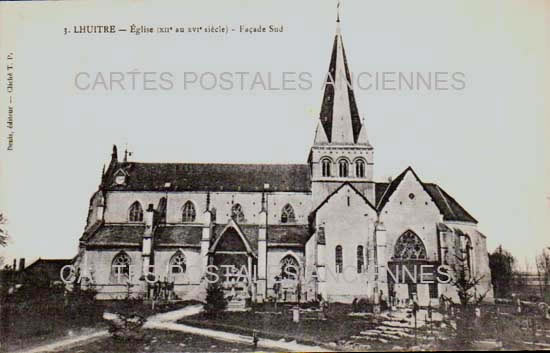 Cartes postales anciennes > CARTES POSTALES > carte postale ancienne > cartes-postales-ancienne.com Grand est Aube Lhuitre