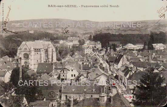 Cartes postales anciennes > CARTES POSTALES > carte postale ancienne > cartes-postales-ancienne.com Grand est Aube Bar Sur Seine