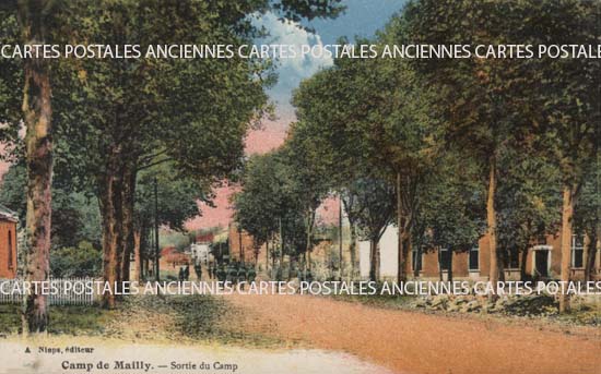 Cartes postales anciennes > CARTES POSTALES > carte postale ancienne > cartes-postales-ancienne.com Aube  Mailly Le Camp