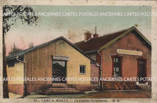 Cartes postales anciennes > CARTES POSTALES > carte postale ancienne > cartes-postales-ancienne.com Aube  Mailly Le Camp