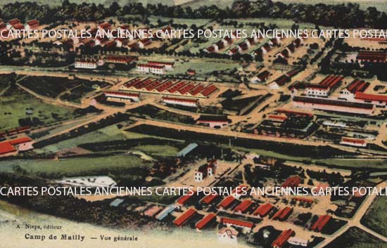 Cartes postales anciennes > CARTES POSTALES > carte postale ancienne > cartes-postales-ancienne.com Aube  Mailly Le Camp