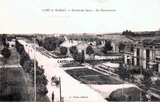 Cartes postales anciennes > CARTES POSTALES > carte postale ancienne > cartes-postales-ancienne.com Aube  Mailly Le Camp