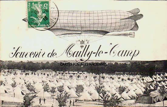 Cartes postales anciennes > CARTES POSTALES > carte postale ancienne > cartes-postales-ancienne.com Aube  Mailly Le Camp