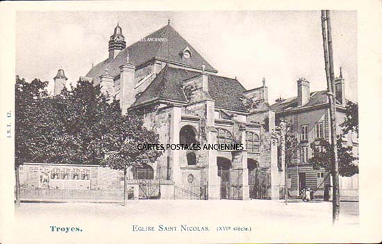 Cartes postales anciennes > CARTES POSTALES > carte postale ancienne > cartes-postales-ancienne.com Aube  Troyes