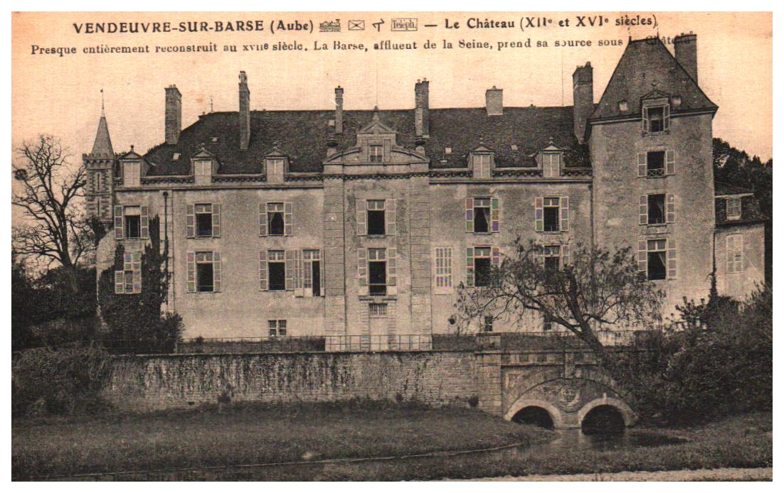 Cartes postales anciennes > CARTES POSTALES > carte postale ancienne > cartes-postales-ancienne.com Aube  Vendeuvre Sur Barse