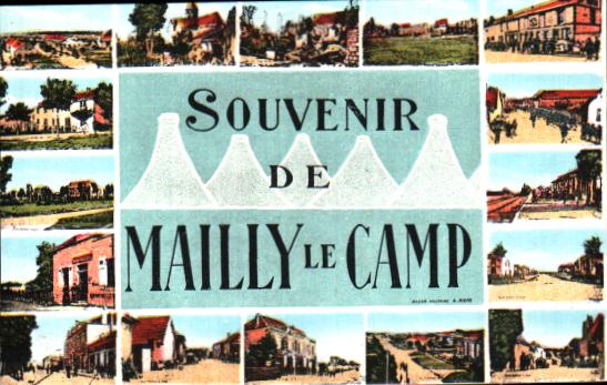 Cartes postales anciennes > CARTES POSTALES > carte postale ancienne > cartes-postales-ancienne.com Grand est Aube Mailly Le Camp