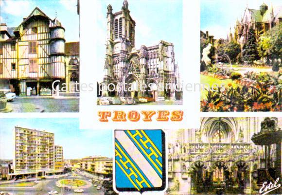 Cartes postales anciennes > CARTES POSTALES > carte postale ancienne > cartes-postales-ancienne.com Grand est Troyes