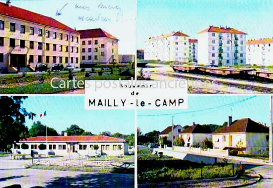 Cartes postales anciennes > CARTES POSTALES > carte postale ancienne > cartes-postales-ancienne.com Grand est Mailly Le Camp