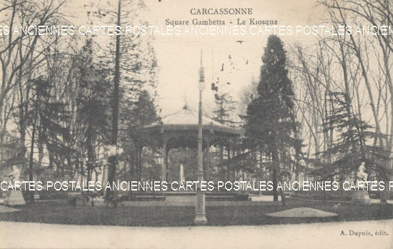 Cartes postales anciennes > CARTES POSTALES > carte postale ancienne > cartes-postales-ancienne.com Aude  Carcassonne