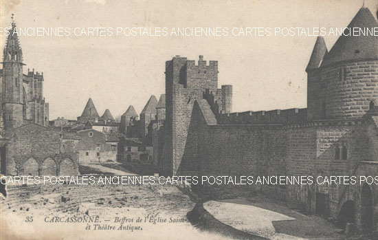 Cartes postales anciennes > CARTES POSTALES > carte postale ancienne > cartes-postales-ancienne.com Aude  Carcassonne