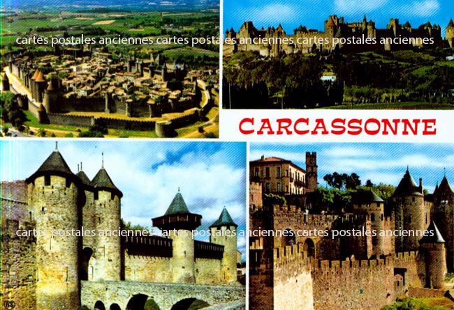 Cartes postales anciennes > CARTES POSTALES > carte postale ancienne > cartes-postales-ancienne.com Aude  Carcassonne