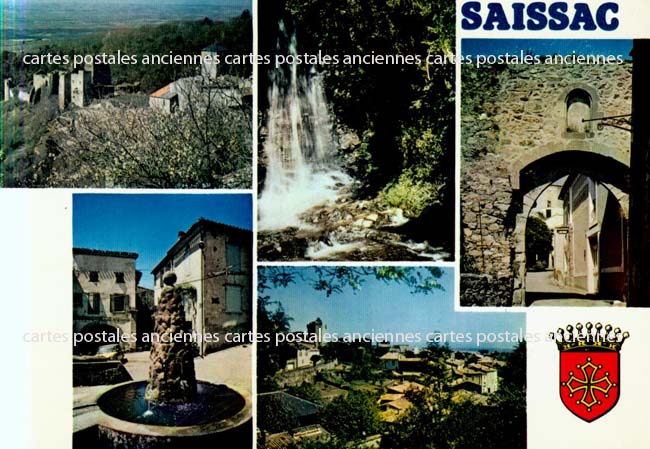 Cartes postales anciennes > CARTES POSTALES > carte postale ancienne > cartes-postales-ancienne.com Occitanie Aude Saissac