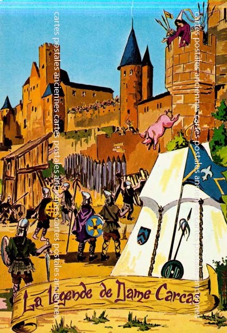 Cartes postales anciennes > CARTES POSTALES > carte postale ancienne > cartes-postales-ancienne.com Aude  Carcassonne
