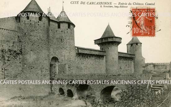 Cartes postales anciennes > CARTES POSTALES > carte postale ancienne > cartes-postales-ancienne.com Aude  Carcassonne