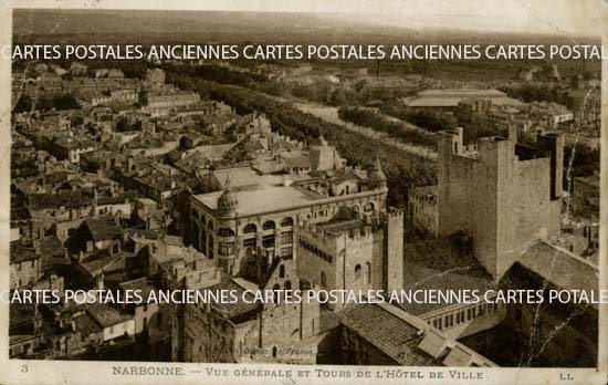 Cartes postales anciennes > CARTES POSTALES > carte postale ancienne > cartes-postales-ancienne.com Aude  Narbonne