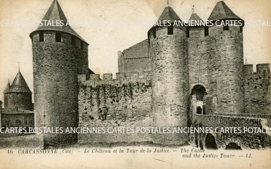 Cartes postales anciennes > CARTES POSTALES > carte postale ancienne > cartes-postales-ancienne.com Aude  Carcassonne
