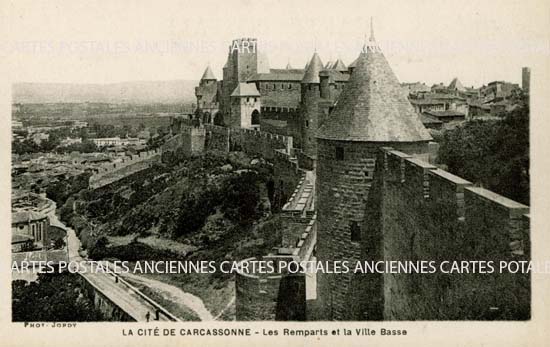 Cartes postales anciennes > CARTES POSTALES > carte postale ancienne > cartes-postales-ancienne.com Aude  Carcassonne