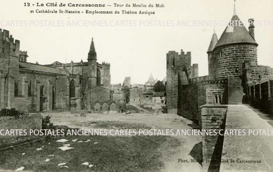 Cartes postales anciennes > CARTES POSTALES > carte postale ancienne > cartes-postales-ancienne.com Aude  Carcassonne