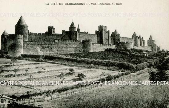 Cartes postales anciennes > CARTES POSTALES > carte postale ancienne > cartes-postales-ancienne.com Aude  Carcassonne