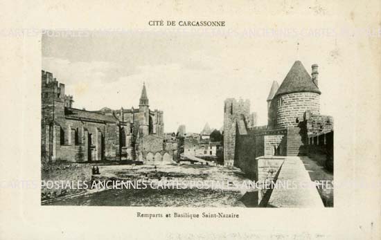 Cartes postales anciennes > CARTES POSTALES > carte postale ancienne > cartes-postales-ancienne.com Aude  Carcassonne