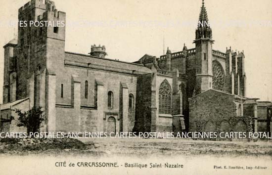 Cartes postales anciennes > CARTES POSTALES > carte postale ancienne > cartes-postales-ancienne.com Aude  Carcassonne