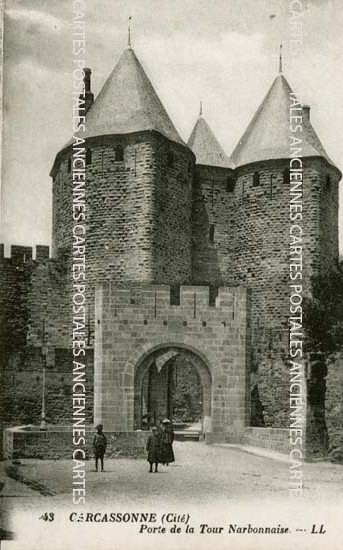 Cartes postales anciennes > CARTES POSTALES > carte postale ancienne > cartes-postales-ancienne.com Aude  Carcassonne