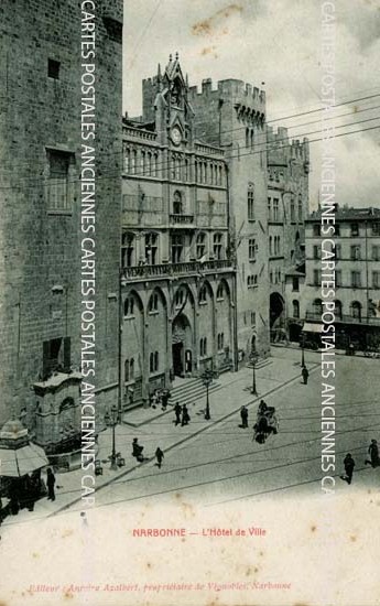 Cartes postales anciennes > CARTES POSTALES > carte postale ancienne > cartes-postales-ancienne.com Aude  Narbonne