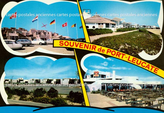 Cartes postales anciennes > CARTES POSTALES > carte postale ancienne > cartes-postales-ancienne.com Occitanie Aude Port Leucate