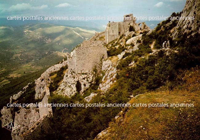 Cartes postales anciennes > CARTES POSTALES > carte postale ancienne > cartes-postales-ancienne.com Occitanie Aude Duilhac Sous Peyrepertuse
