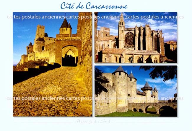Cartes postales anciennes > CARTES POSTALES > carte postale ancienne > cartes-postales-ancienne.com Aude  Carcassonne
