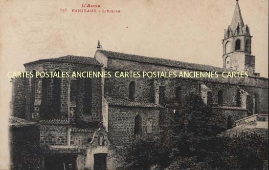 Cartes postales anciennes > CARTES POSTALES > carte postale ancienne > cartes-postales-ancienne.com Occitanie Aude Fanjeaux