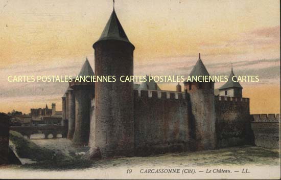 Cartes postales anciennes > CARTES POSTALES > carte postale ancienne > cartes-postales-ancienne.com Aude  Carcassonne