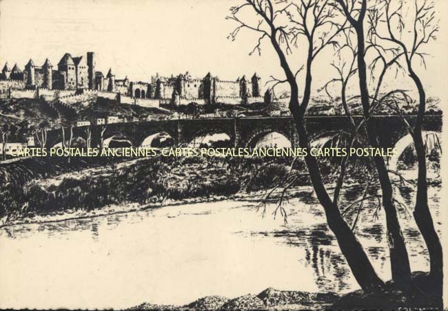 Cartes postales anciennes > CARTES POSTALES > carte postale ancienne > cartes-postales-ancienne.com Aude  Carcassonne
