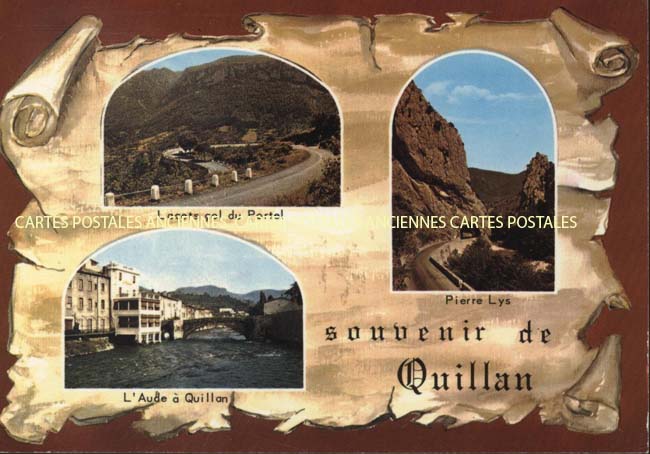 Cartes postales anciennes > CARTES POSTALES > carte postale ancienne > cartes-postales-ancienne.com Aude  Quillan
