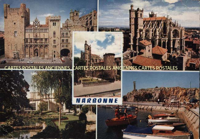 Cartes postales anciennes > CARTES POSTALES > carte postale ancienne > cartes-postales-ancienne.com Aude  Narbonne
