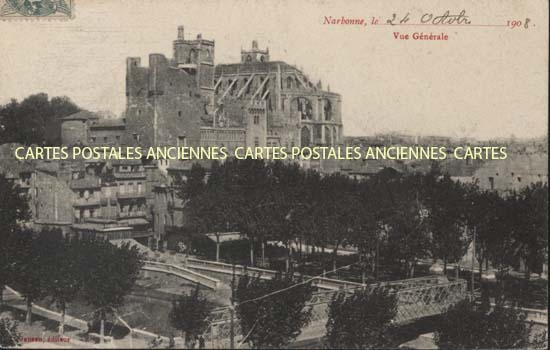Cartes postales anciennes > CARTES POSTALES > carte postale ancienne > cartes-postales-ancienne.com Aude  Narbonne